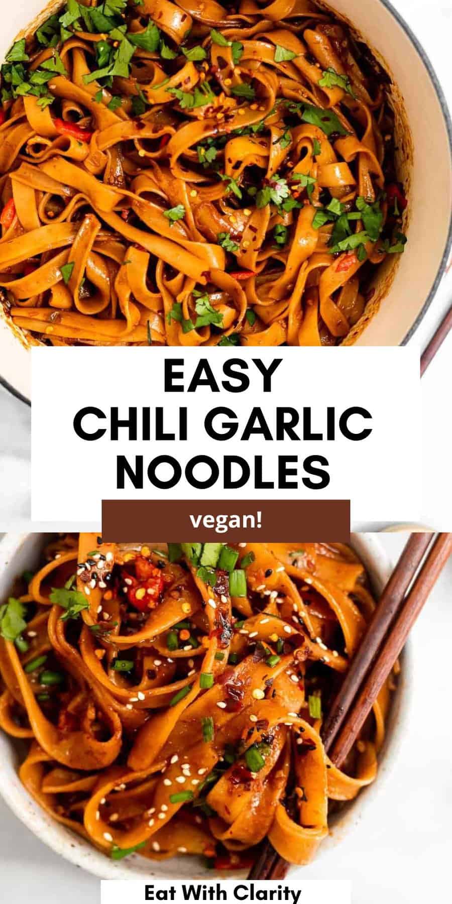Spicy Chili Garlic Noodles - Eat With Clarity