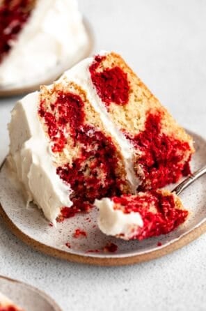 Gluten Free Red Velvet Marble Cake