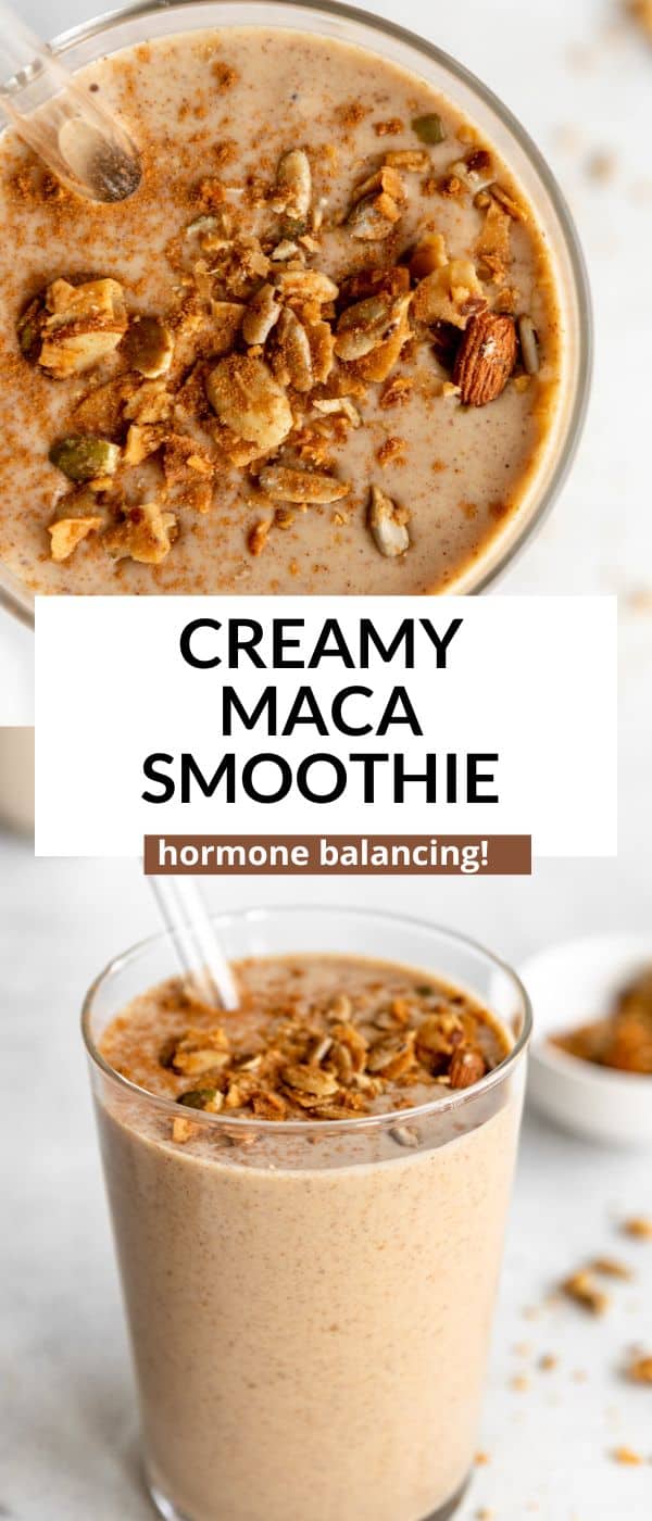 Creamy Maca Smoothie - Eat With Clarity
