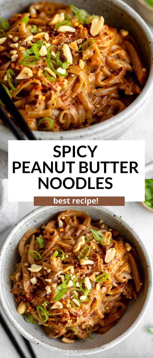 Spicy Peanut Butter Noodles Eat With Clarity