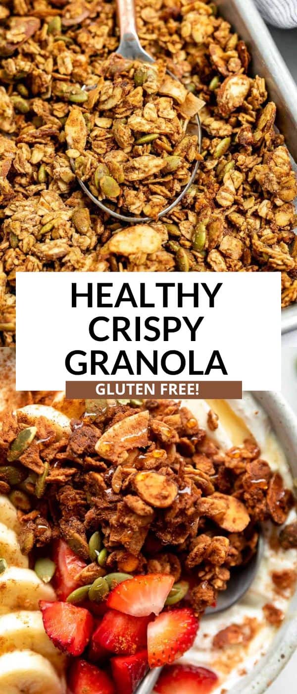Healthy Gluten Free Granola - Eat With Clarity