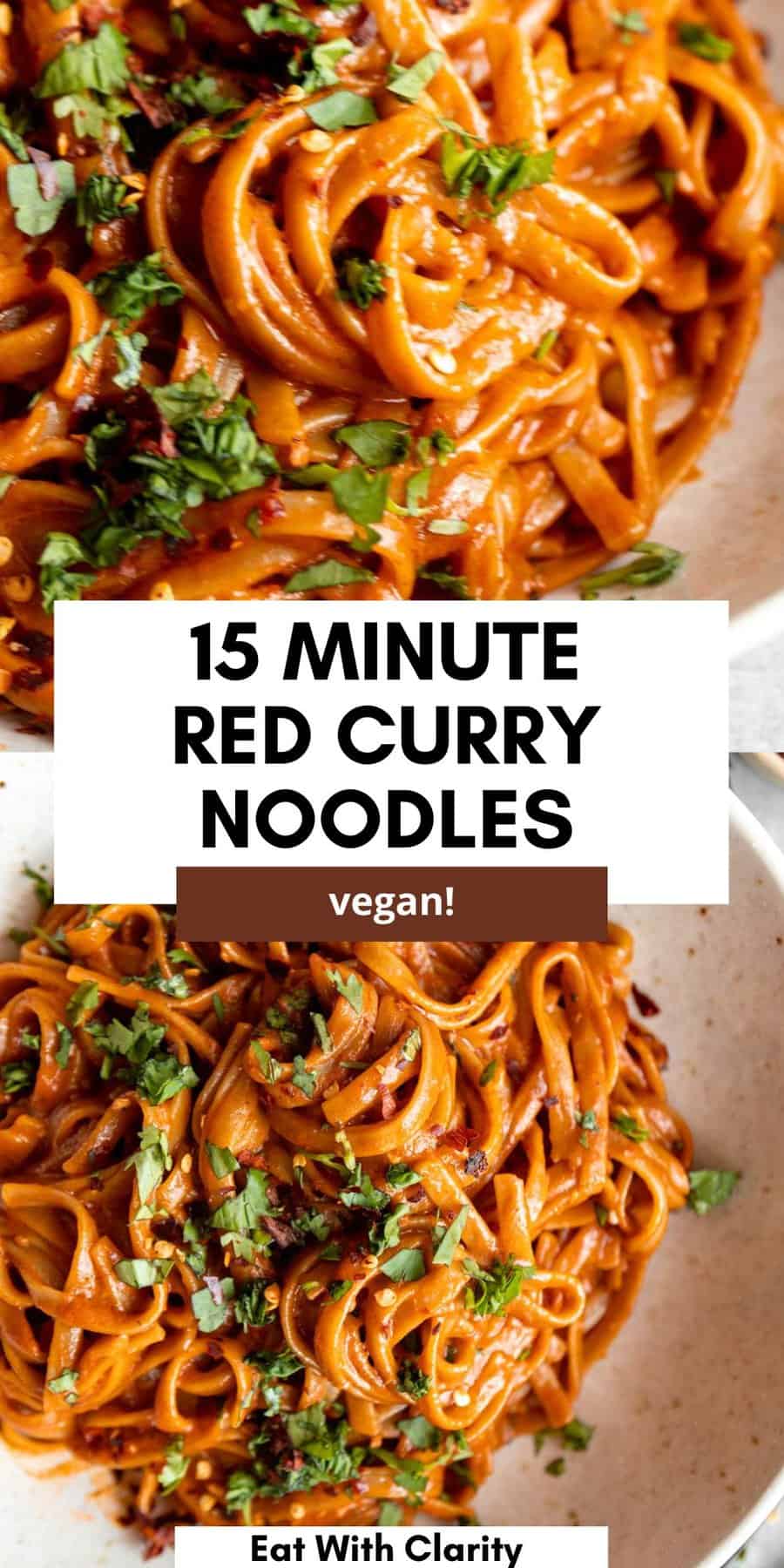 Thai Red Curry Noodles - Eat With Clarity