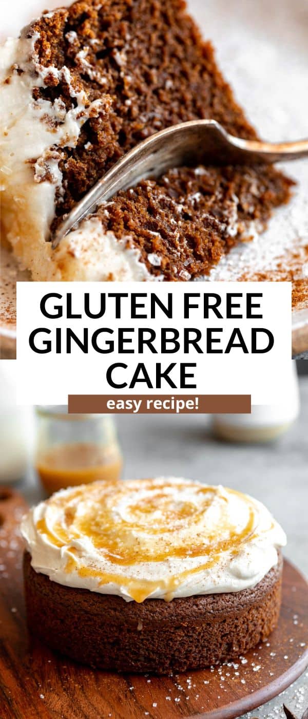 Gluten Free Gingerbread Cake - Eat With Clarity