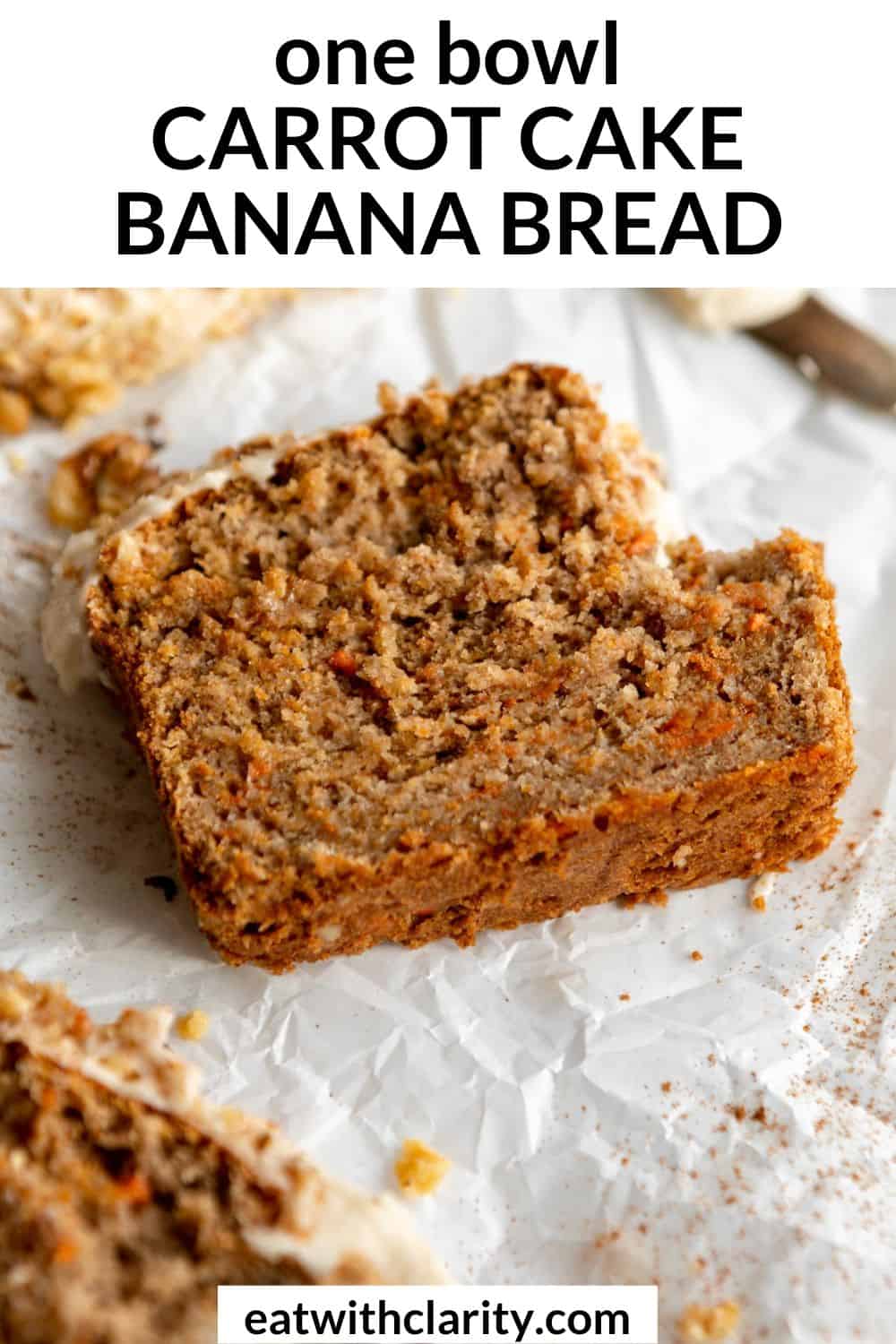 Carrot Cake Banana Bread Eat With Clarity
