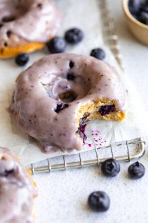 blueberry-protein-donuts