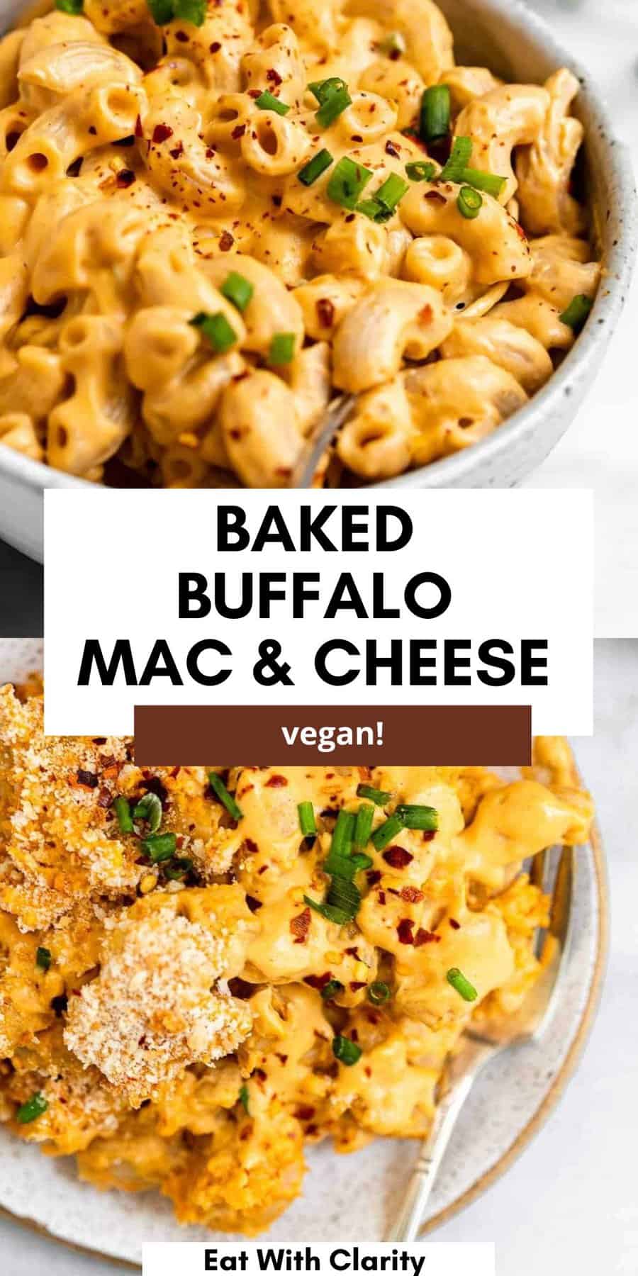 Vegan Buffalo Mac & Cheese - Eat With Clarity
