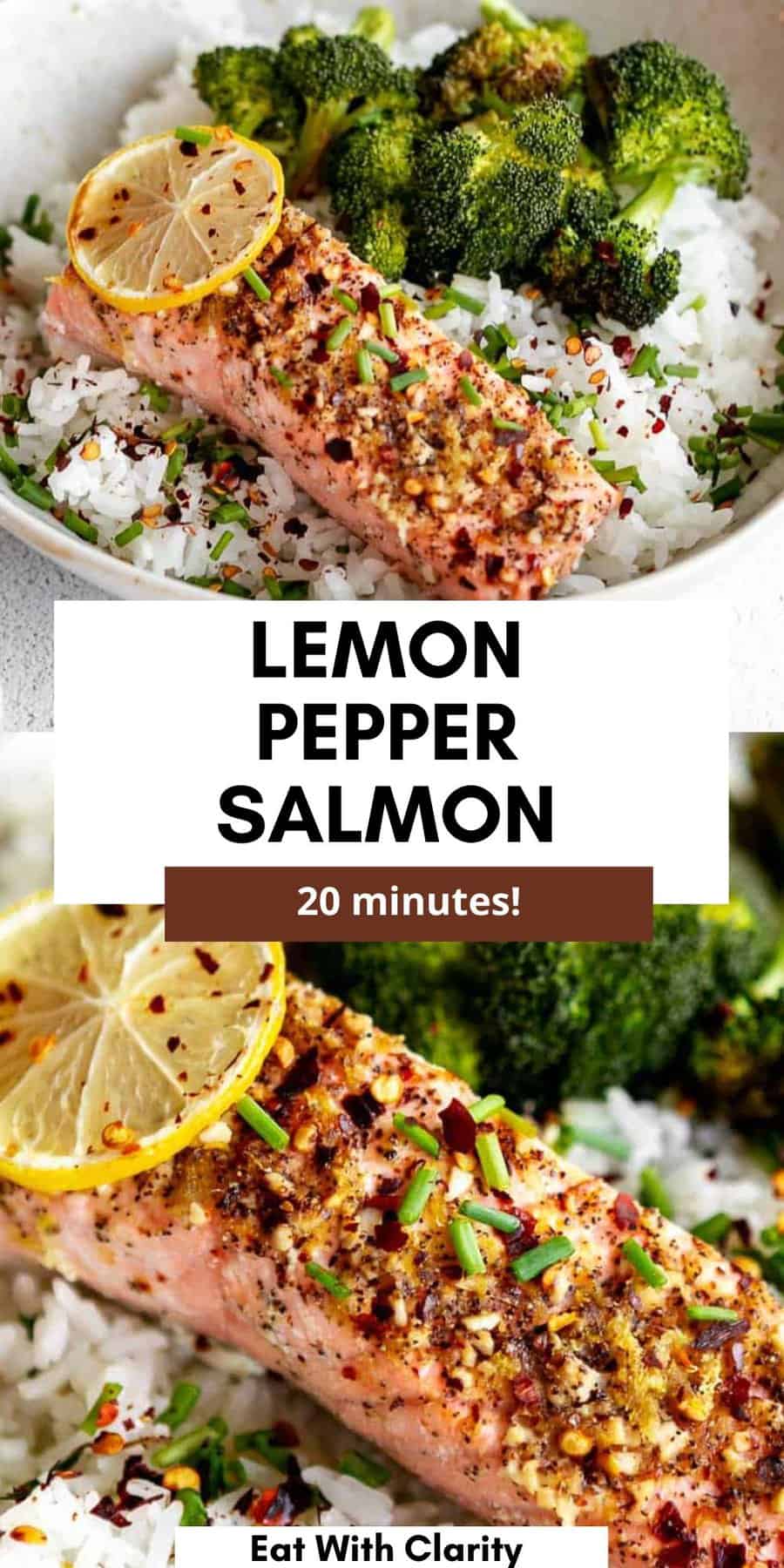 Baked Lemon Pepper Salmon - Eat With Clarity