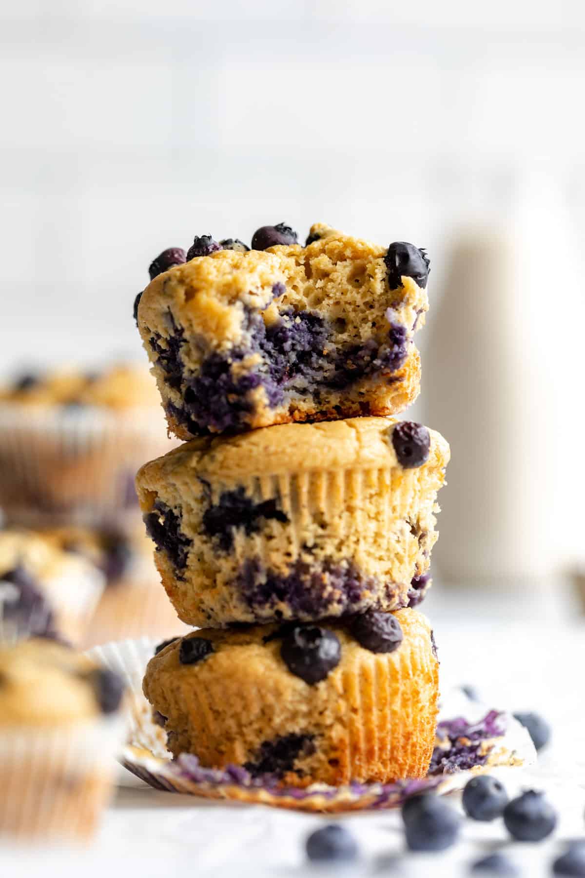 Blueberry Protein Muffins - Eat With Clarity
