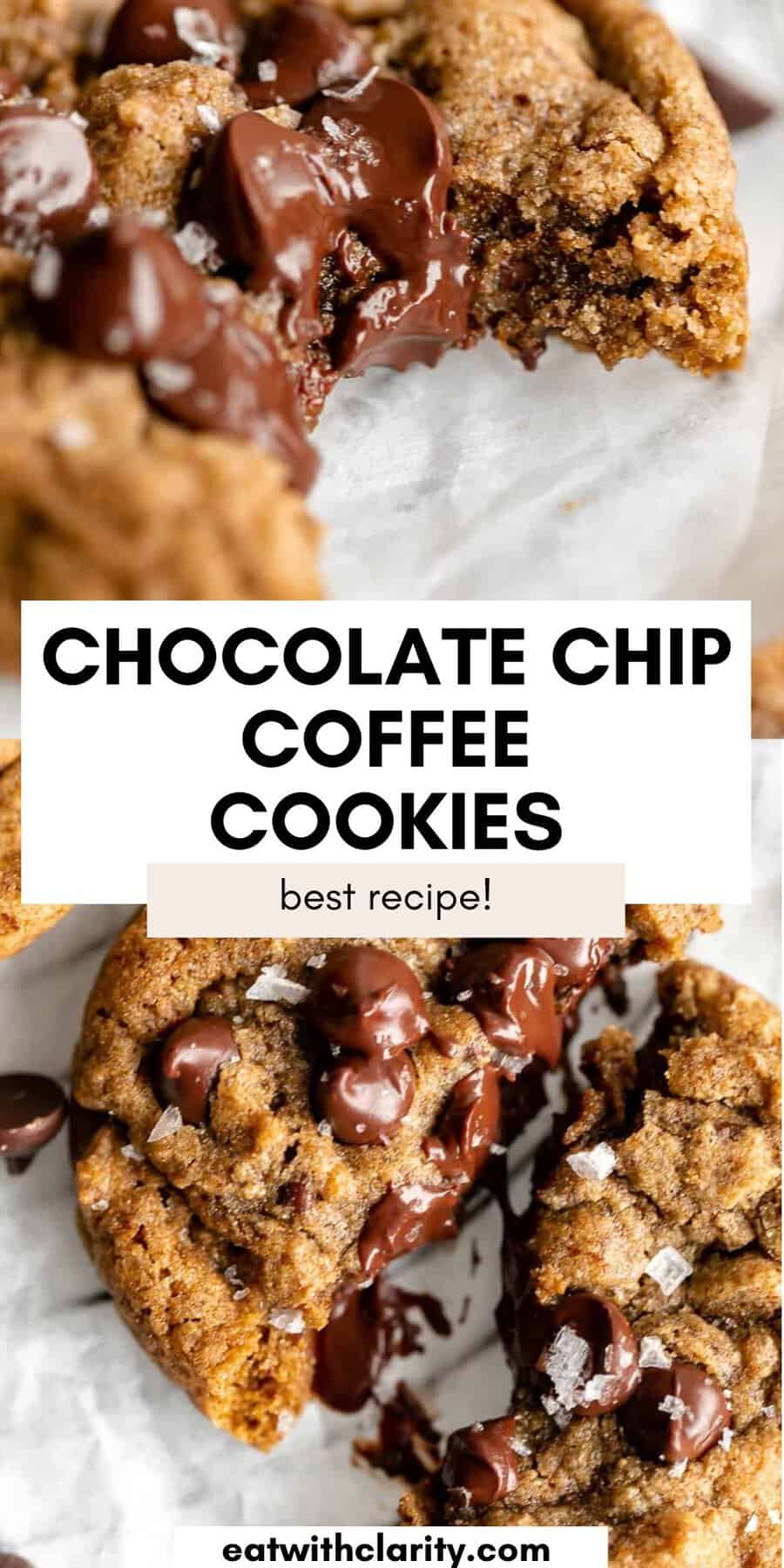 Chocolate Chip Coffee Cookies - Eat With Clarity