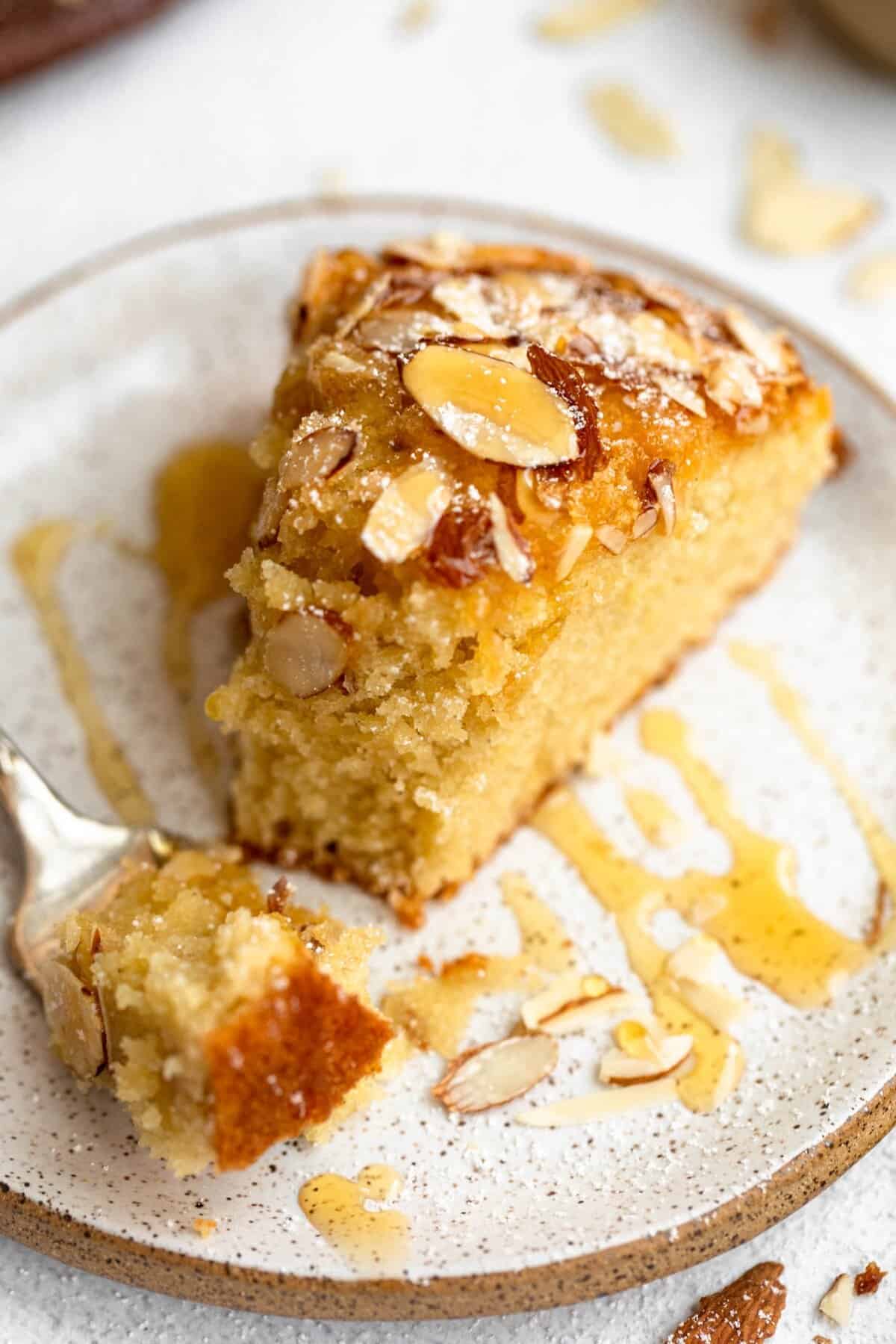 Honey Soaked Gluten Free Almond Cake Eat With Clarity