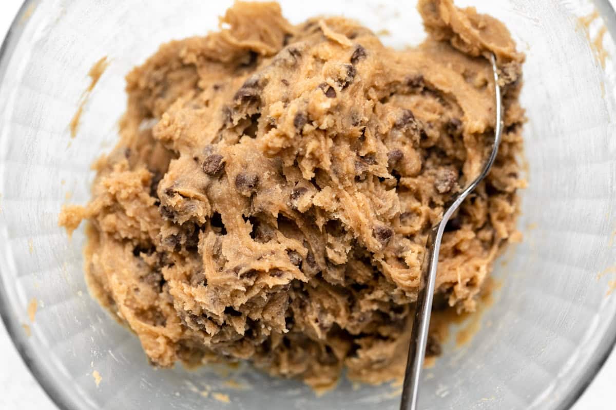 ingredients mixed together in a bowl