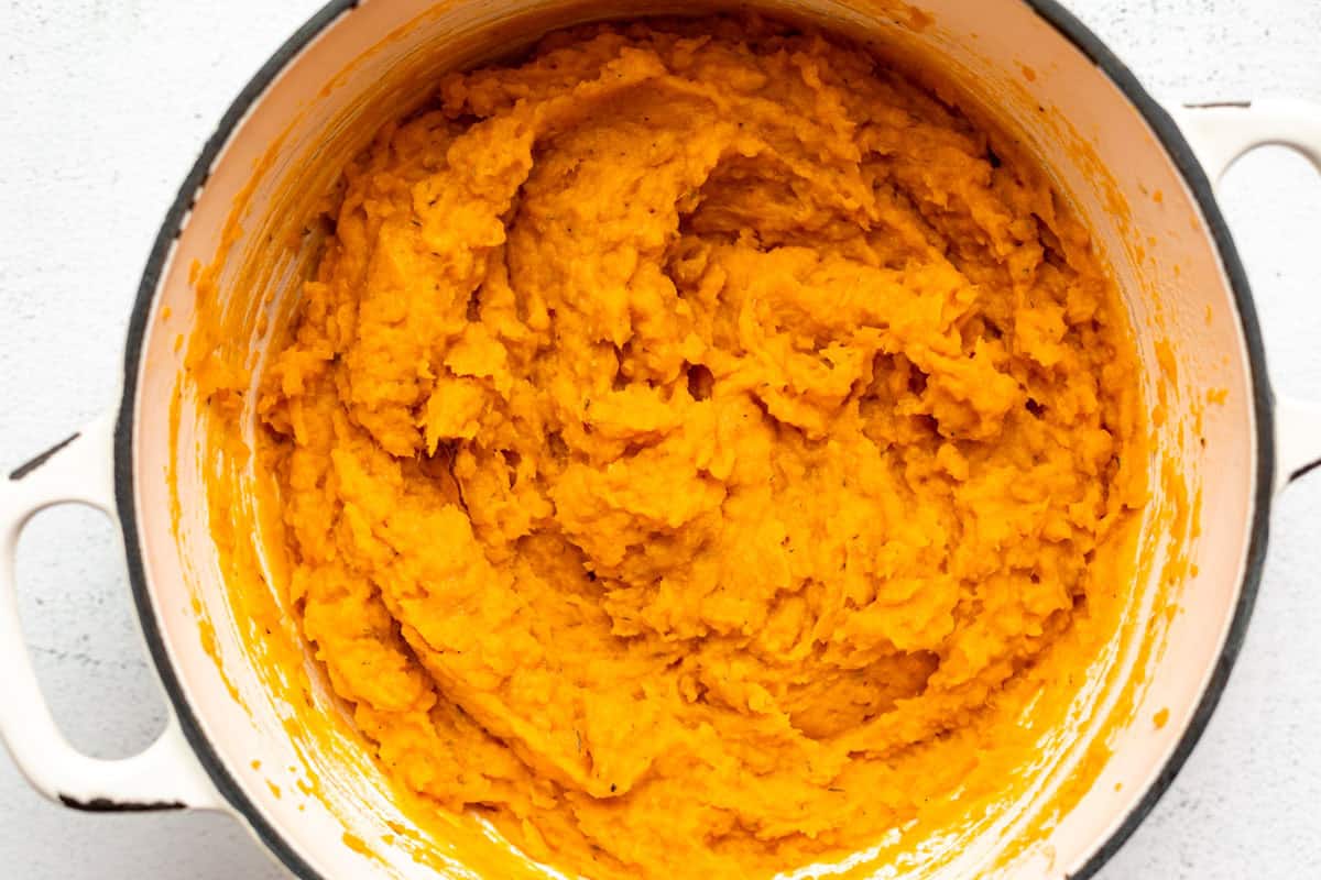 final recipe in a pot on a stove