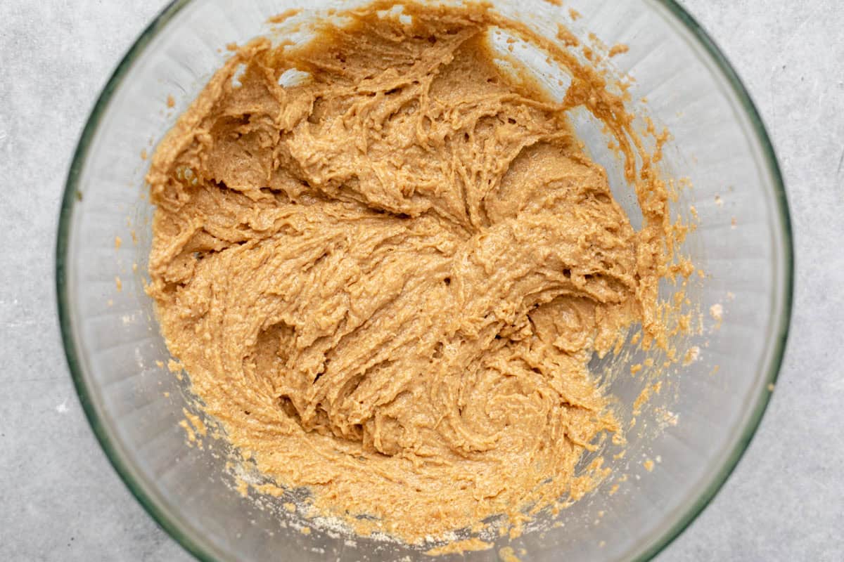 wet ingredients in a bowl