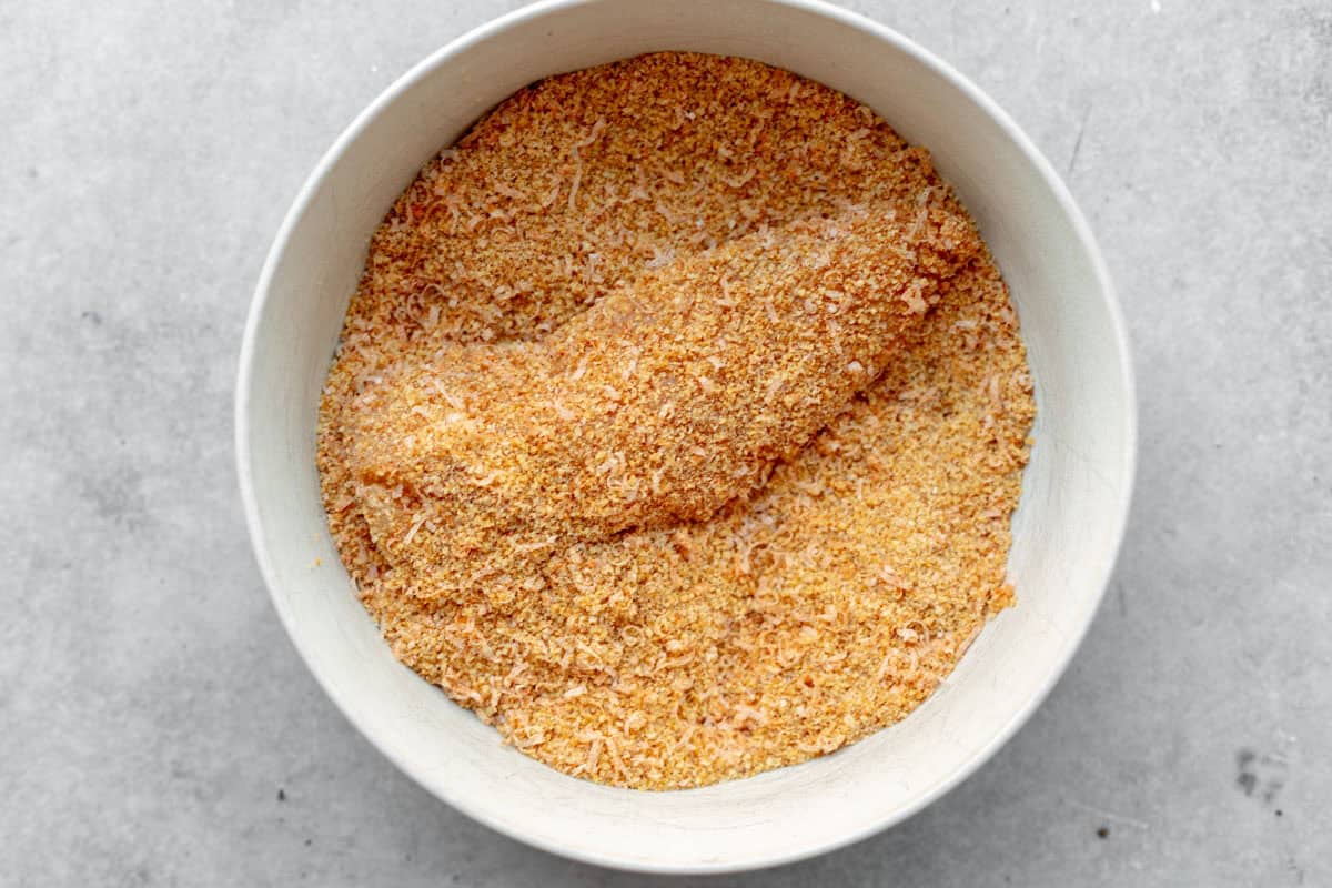 showing how to make the recipe