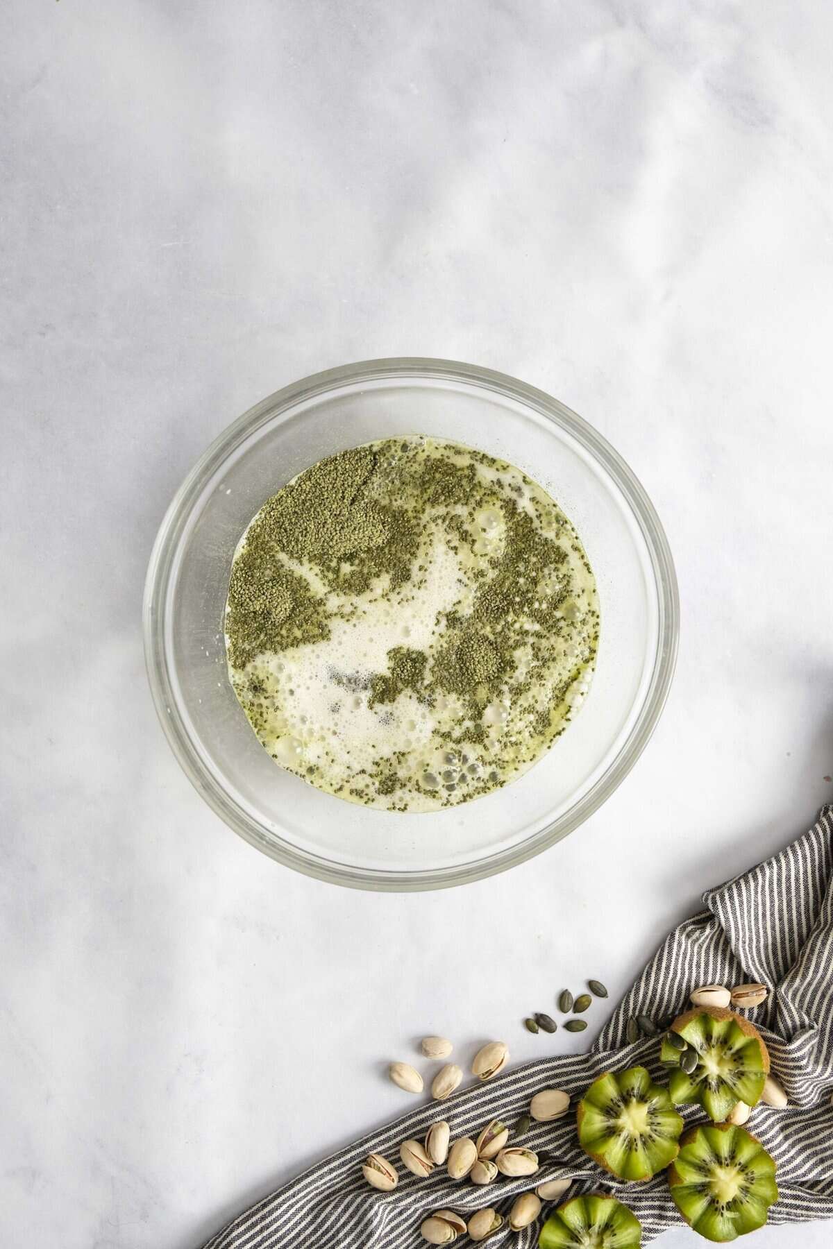 dry ingredients in a bowl