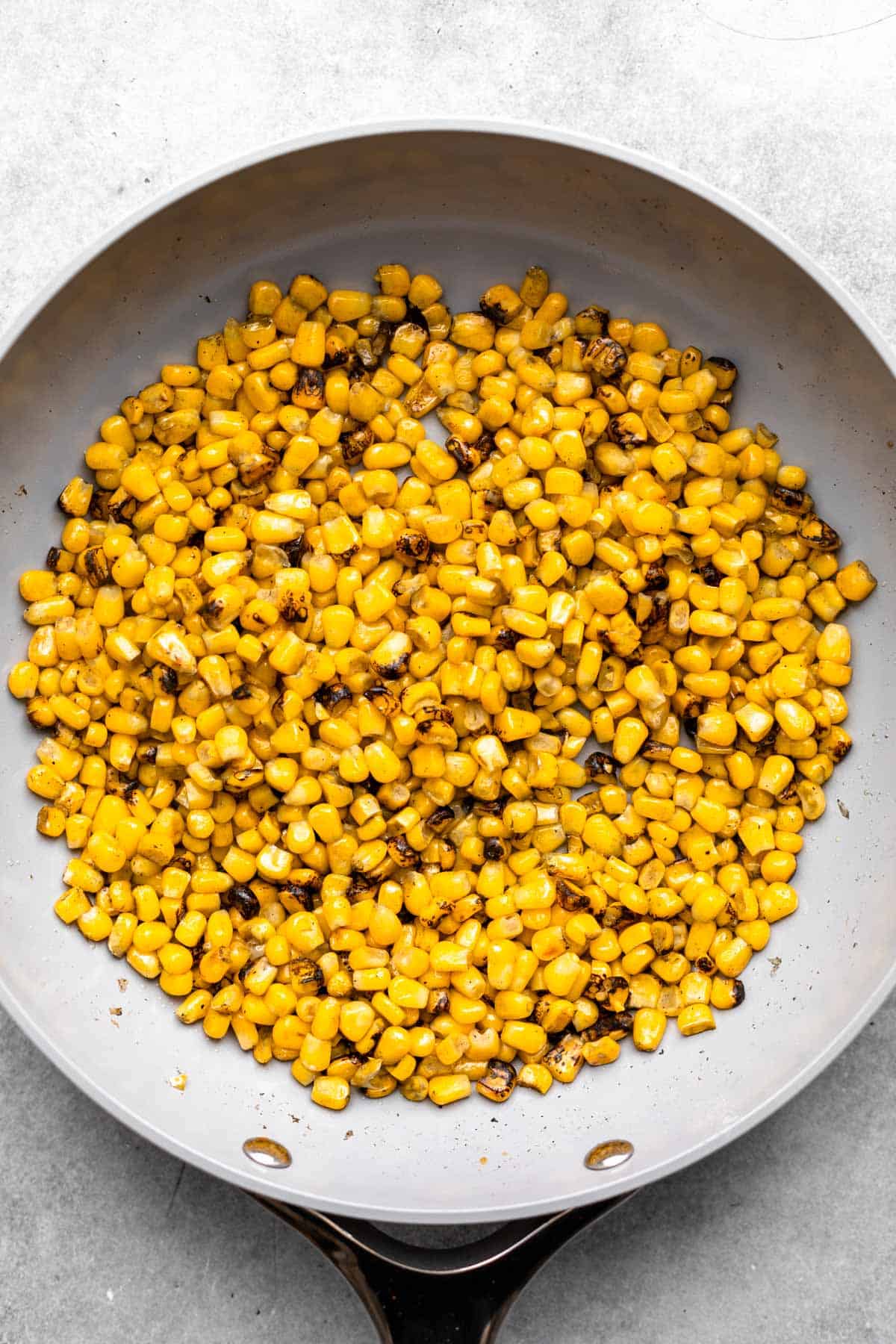 sauteeing the veggie in a pot