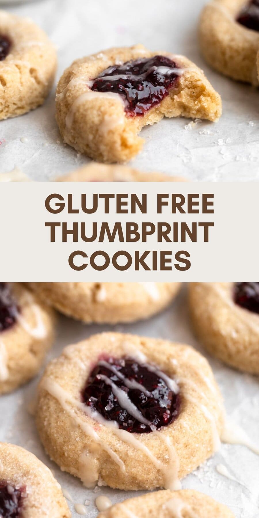 Gluten Free Thumbprint Cookies - Eat With Clarity