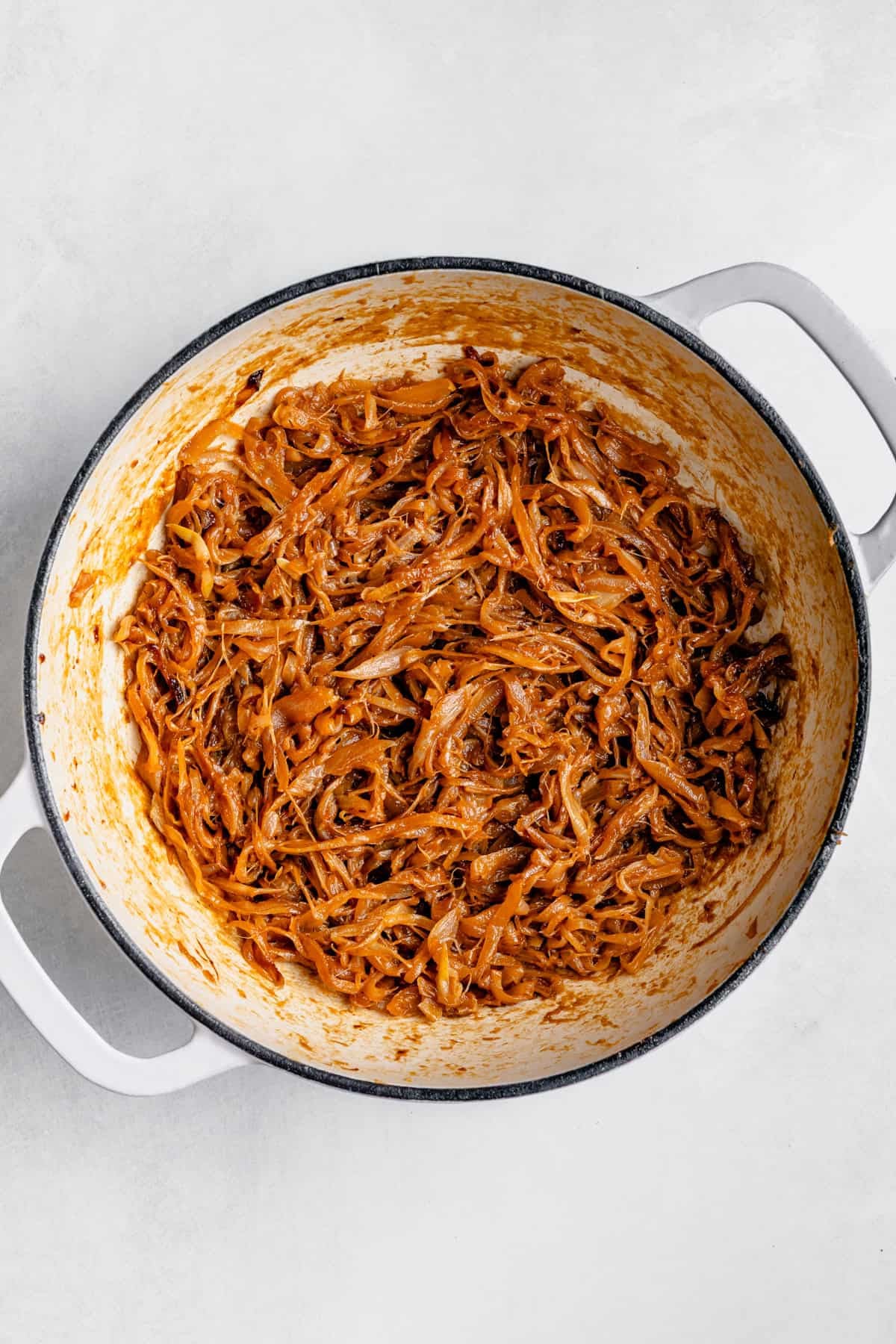 caramelization in the pot
