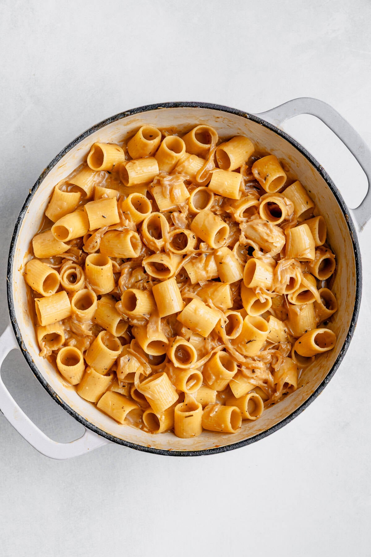 final recipe in a pot after cooking