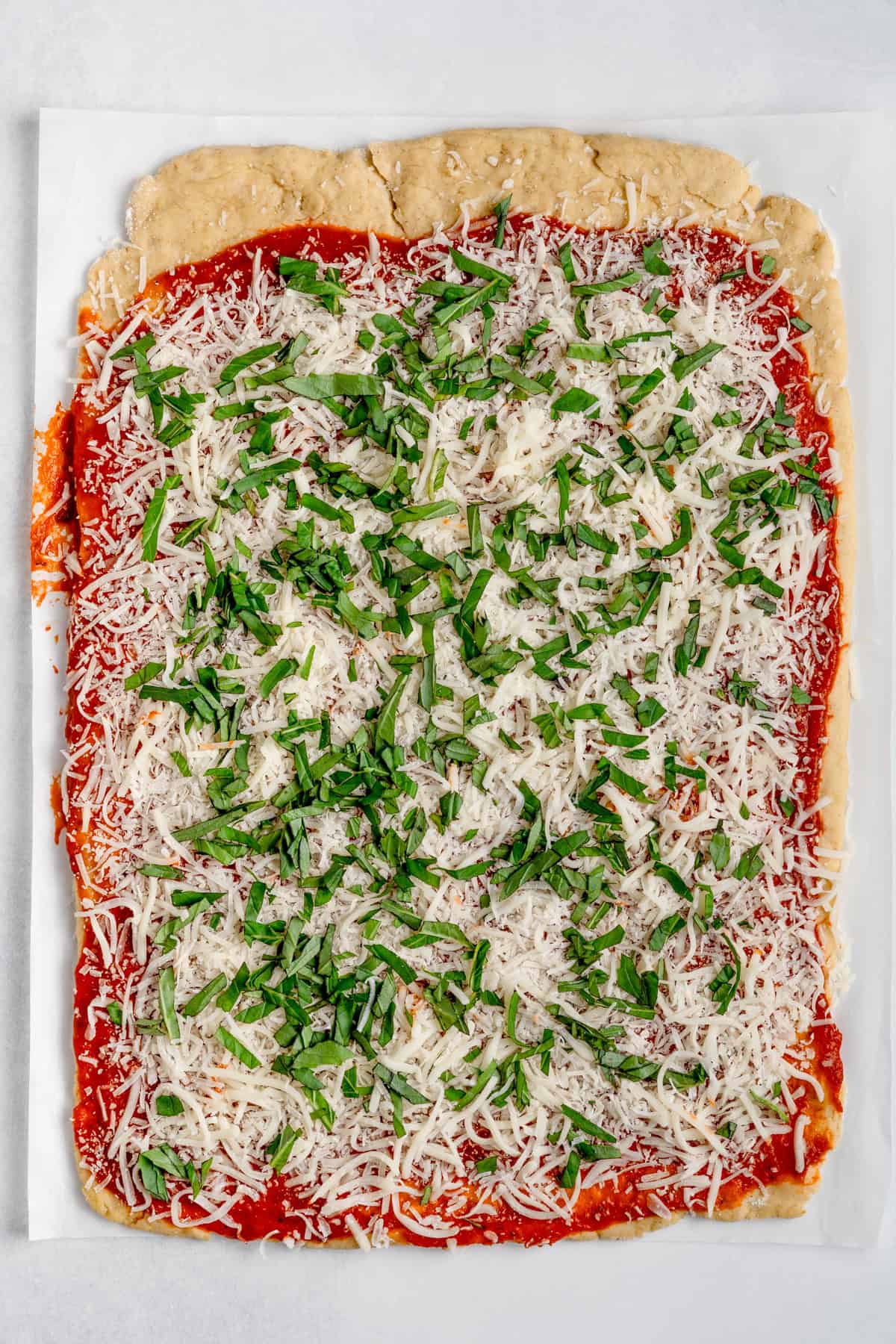 toppings on the dough