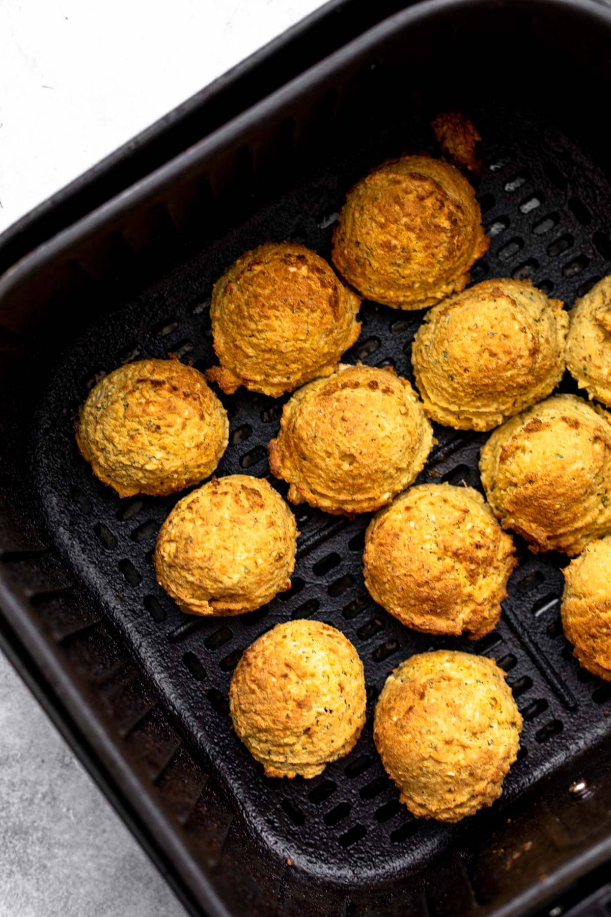 falafel after cooking