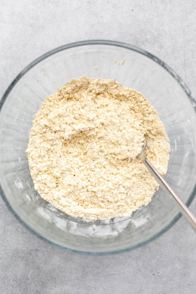 dry ingredients in a bowl
