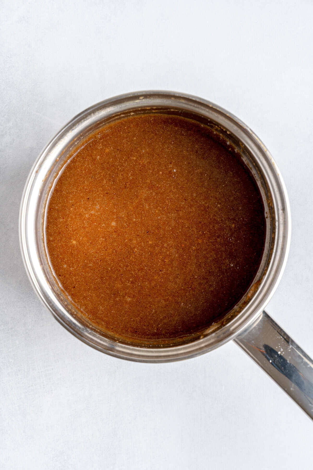 filling for the recipe in a pan